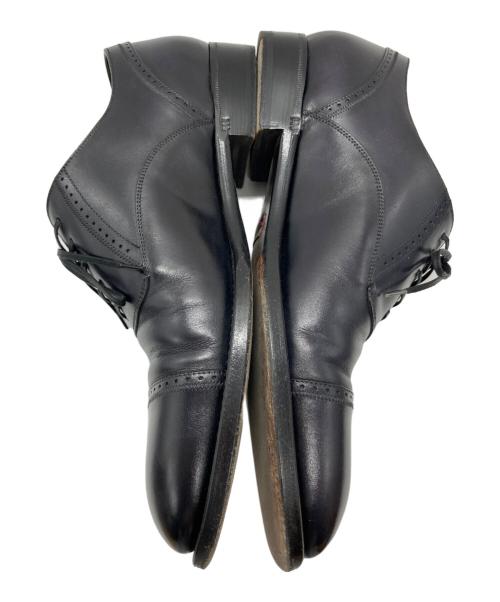 BRIONI（ブリオーニ）BRIONI (ブリオーニ) ストレートチップシューズ ブラック×ブラウン サイズ:SIZE EU 7の古着・服飾アイテム