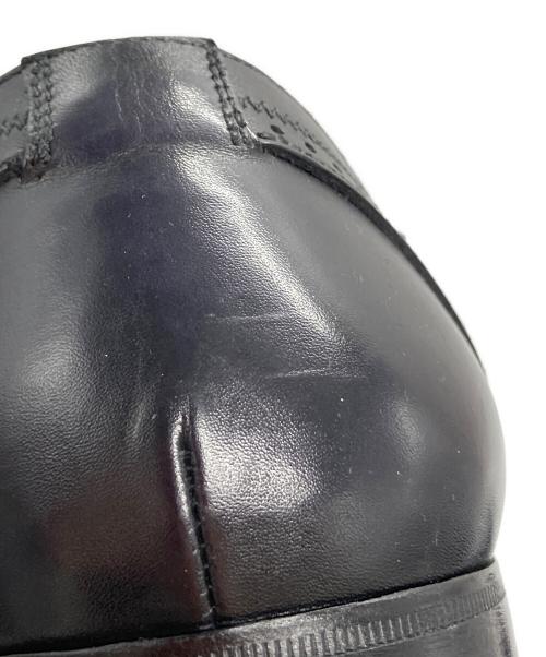 BRIONI（ブリオーニ）BRIONI (ブリオーニ) ストレートチップシューズ ブラック×ブラウン サイズ:SIZE EU 7の古着・服飾アイテム