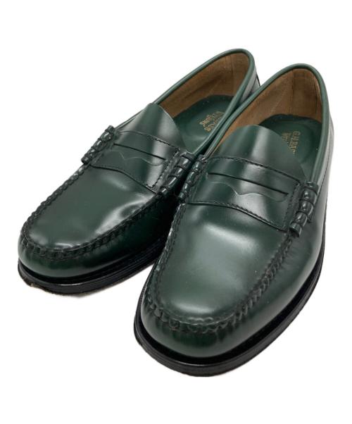 G.H.BASS（ジーエイチバス）G.H.BASS (ジーエイチバス) LARSON グリーン サイズ:SIZE US 9の古着・服飾アイテム