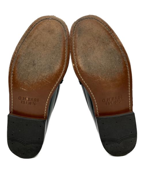 G.H.BASS（ジーエイチバス）G.H.BASS (ジーエイチバス) LARSON グリーン サイズ:SIZE US 9の古着・服飾アイテム