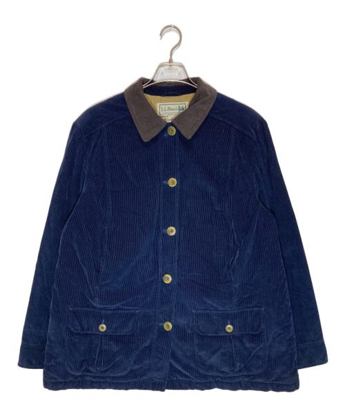 L.L.Bean（エルエルビーン）L.L.Bean (エルエルビーン) コーデュロイハンティングジャケット ネイビー サイズ:Lの古着・服飾アイテム