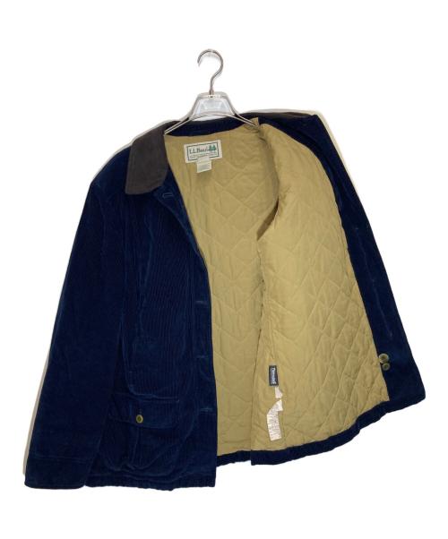 L.L.Bean（エルエルビーン）L.L.Bean (エルエルビーン) コーデュロイハンティングジャケット ネイビー サイズ:Lの古着・服飾アイテム