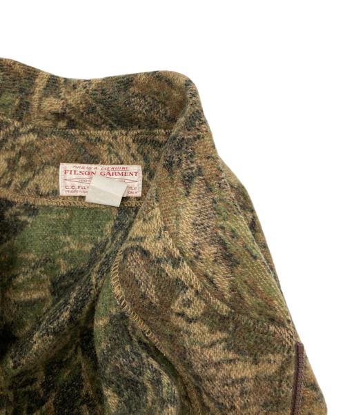 FILSON GARMENT（フィルソン ガーメント）FILSON GARMENT (フィルソン ガーメント) ツリーカモウールライナージャケット オリーブ サイズ:SIZE Mの古着・服飾アイテム