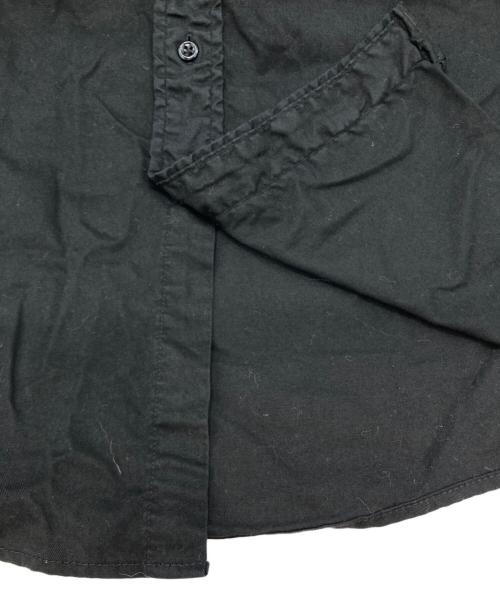 POLO RALPH LAUREN（ポロ・ラルフローレン）POLO RALPH LAUREN (ポロ・ラルフローレン) 後染め半袖シャツ ブラック サイズ:XLの古着・服飾アイテム