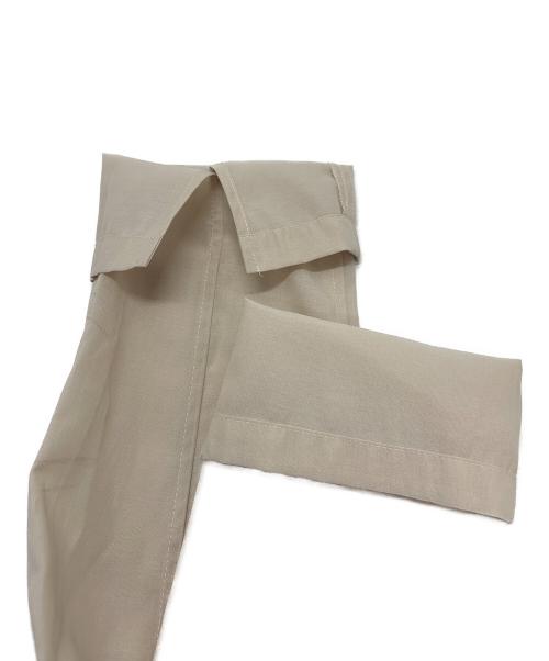 23区（ニジュウサンク）23区 (ニジュウサンク) シアーマットクロス ジャケット ベージュ サイズ:SIZE 32の古着・服飾アイテム