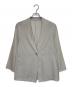 23区（ニジュウサンク）の古着「シアーマットクロス ジャケット」｜ベージュ