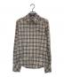 BURBERRY BLUE LABEL（バーバリー ブルー レーベル）の古着「ノバチェックシャツ」｜ベージュ