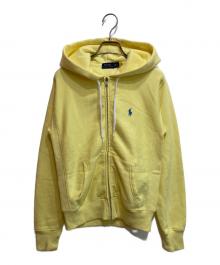 POLO RALPH LAUREN（ポロ・ラルフローレン）の古着「ジップパーカー」｜イエロー