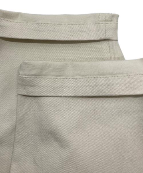 STEVEN ALAN（スティーブンアラン）STEVEN ALAN (スティーブンアラン) STRC DRILL 2PLEATED PANTS-BOLD ベージュ サイズ:Sの古着・服飾アイテム