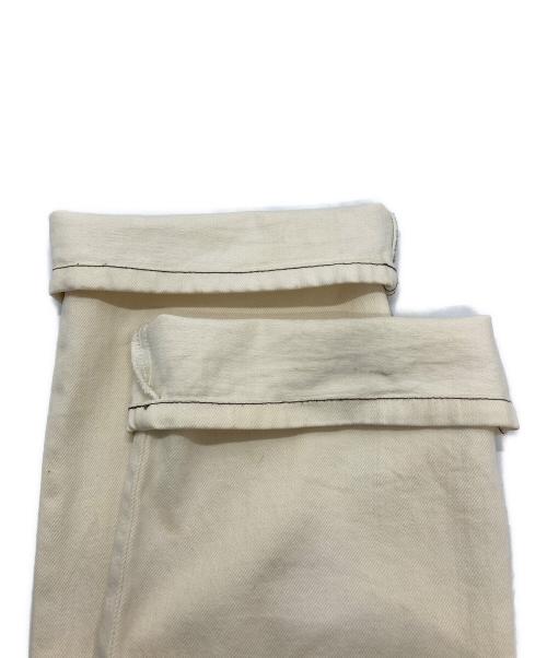 GUCCI（グッチ）GUCCI (グッチ) フレアデニム ベージュ サイズ:40の古着・服飾アイテム