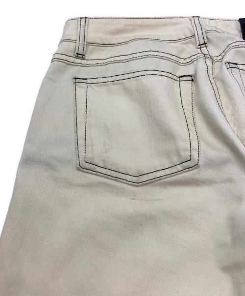 GUCCI（グッチ）GUCCI (グッチ) フレアデニム ベージュ サイズ:40の古着・服飾アイテム