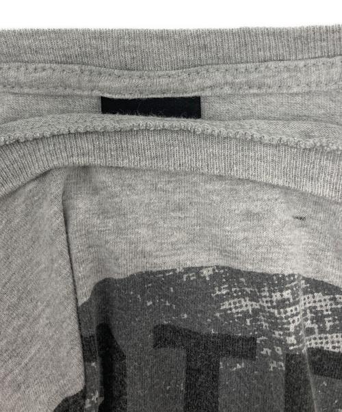 stussy（ステューシー）stussy (ステューシー) プリントカットソー グレー サイズ:XLの古着・服飾アイテム