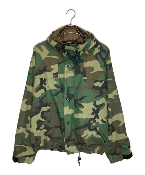 Brigade Quartermasters（ブリゲード・クオーターマスターズ）Brigade Quartermasters (ブリゲード・クオーターマスターズ) GORE-TEX カモフラマウンテンパーカー グリーン サイズ:SIZE 不明の古着・服飾アイテム