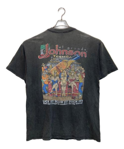 Hanes（ヘインズ）Hanes (ヘインズ) プリントTシャツ ブラック サイズ:XLの古着・服飾アイテム