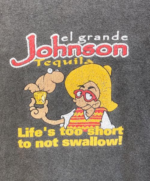 Hanes（ヘインズ）Hanes (ヘインズ) プリントTシャツ ブラック サイズ:XLの古着・服飾アイテム