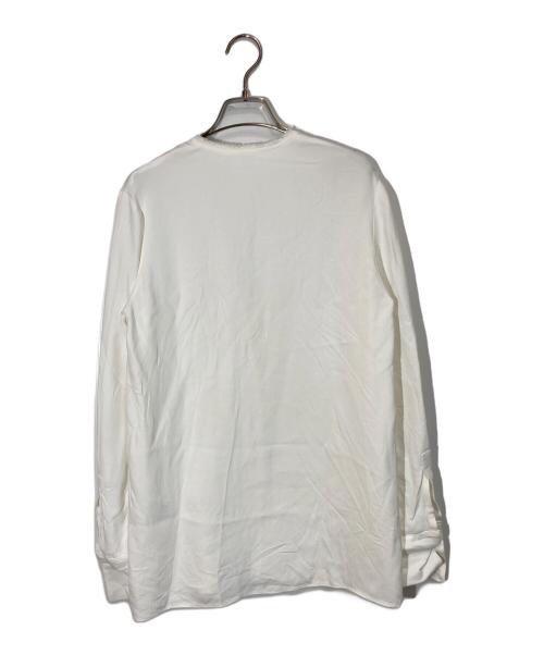 Plage（プラージュ）Plage (プラージュ) R’IAM ノーカラーシャツ アイボリー サイズ:-の古着・服飾アイテム
