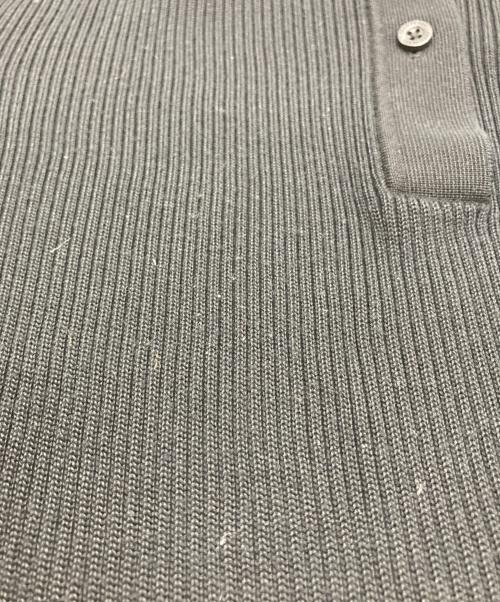 FRED PERRY（フレッドペリー）FRED PERRY (フレッドペリー) RIBBED KNITTED SHIRT DRESS ブラック サイズ:36の古着・服飾アイテム