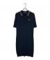 FRED PERRY（フレッドペリー）の古着「RIBBED KNITTED SHIRT DRESS」｜ブラック