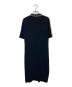 FRED PERRY (フレッドペリー) RIBBED KNITTED SHIRT DRESS ブラック サイズ:36：5000円