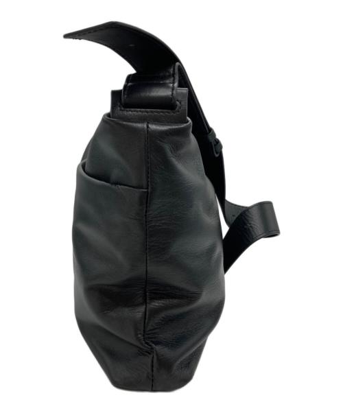 ear PAPILLONNER（イアパピヨネ）ear PAPILLONNER (イアパピヨネ) 2WAYレザーショルダーバッグ ブラック サイズ:-の古着・服飾アイテム