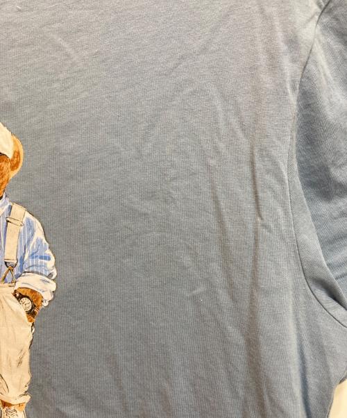 POLO RALPH LAUREN（ポロ・ラルフローレン）POLO RALPH LAUREN (ポロ・ラルフローレン) ポロベアTシャツ ブルー サイズ:Sの古着・服飾アイテム