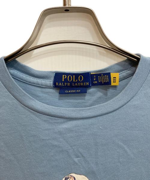 POLO RALPH LAUREN（ポロ・ラルフローレン）POLO RALPH LAUREN (ポロ・ラルフローレン) ポロベアTシャツ ブルー サイズ:Sの古着・服飾アイテム
