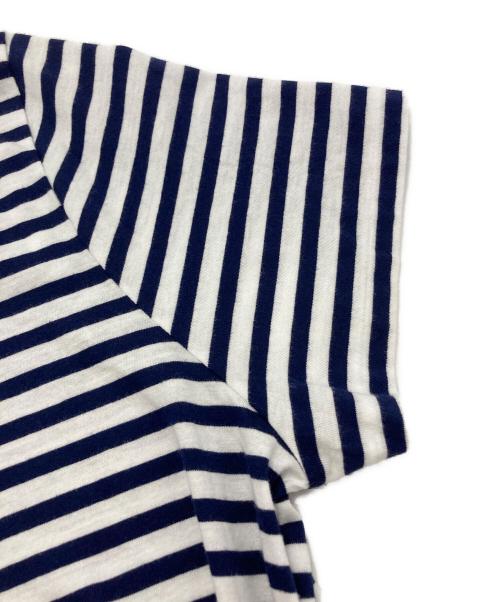 POLO RALPH LAUREN（ポロ・ラルフローレン）POLO RALPH LAUREN (ポロ・ラルフローレン) ボーダーTシャツ ネイビー×ホワイト サイズ:Lの古着・服飾アイテム