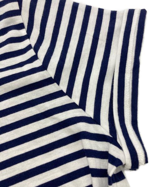 POLO RALPH LAUREN（ポロ・ラルフローレン）POLO RALPH LAUREN (ポロ・ラルフローレン) ボーダーTシャツ ネイビー×ホワイト サイズ:Lの古着・服飾アイテム