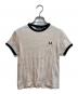 FRED PERRY（フレッドペリー）の古着「リンガーTシャツ」｜アイボリー
