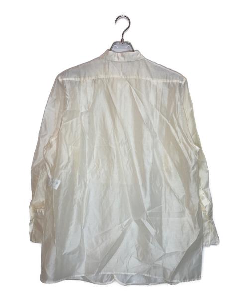 MACPHEE（マカフィー）MACPHEE (マカフィー) シースルーローンボザムチュニックシャツ ベージュ サイズ:36の古着・服飾アイテム