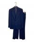 JUN（ジュン）の古着「オールドセットアップ3ピーススーツ」｜ネイビー