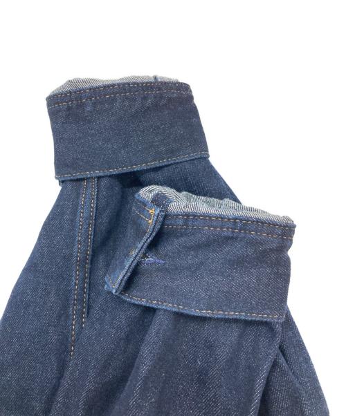 moussy（マウジー）moussy (マウジー) DENIM SHORT ジャンプスーツ インディゴ サイズ:2の古着・服飾アイテム