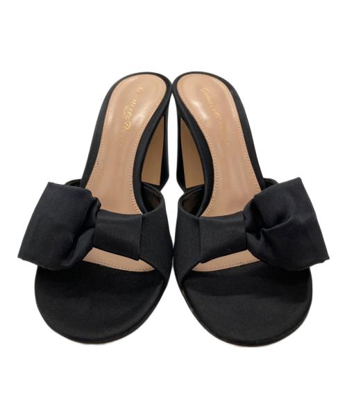 Gianvito Rossi（ジャンヴィト ロッシ）Gianvito Rossi (ジャンヴィト ロッシ) ROSIE MULE ブラック サイズ:SIZE 35の古着・服飾アイテム