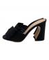 Gianvito Rossi (ジャンヴィト ロッシ) ROSIE MULE ブラック サイズ:SIZE 35：11000円
