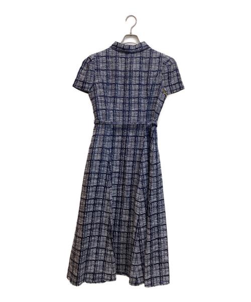 HER LIP TO（ハーリップトゥ）Her lip to (ハーリップトゥ) Annecy Belted Dress ネイビー サイズ:Ⅿの古着・服飾アイテム