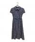 Her lip to（ハーリップトゥ）の古着「Annecy Belted Dress」｜ネイビー