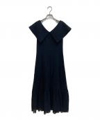 HER LIP TOハーリップトゥ）の古着「Como Back Lace-Up Dress」｜ブラック