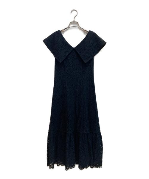 HER LIP TO（ハーリップトゥ）Her lip to (ハーリップトゥ) Como Back Lace-Up Dress ブラック サイズ:Ⅿの古着・服飾アイテム