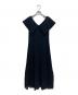 Her lip to（ハーリップトゥ）の古着「Como Back Lace-Up Dress」｜ブラック