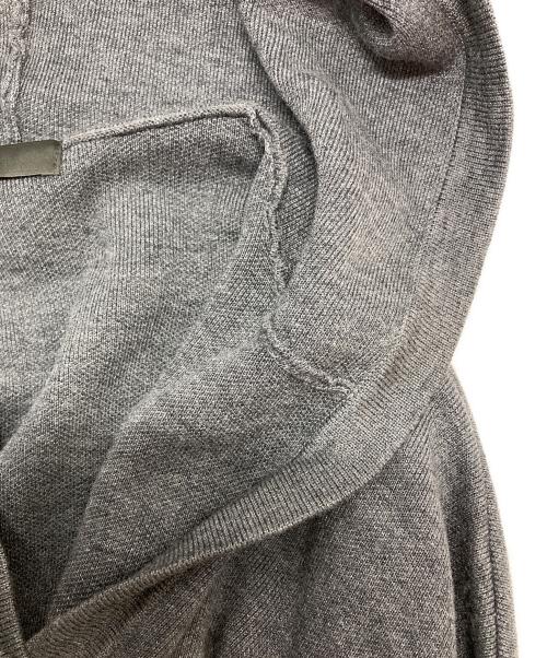 Noble（ノーブル）Noble (ノーブル) 接結タック編みフードプルオーバー2 グレー サイズ:-の古着・服飾アイテム