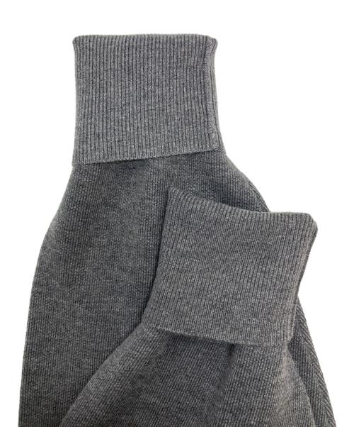 Noble（ノーブル）Noble (ノーブル) 接結タック編みフードプルオーバー2 グレー サイズ:-の古着・服飾アイテム
