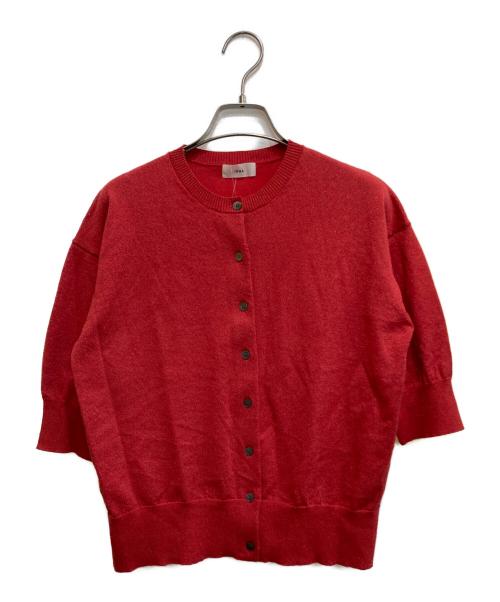 IENA（イエナ）IENA (イエナ) LEVITAクルーカーディガン レッド サイズ:SIZE Freeの古着・服飾アイテム
