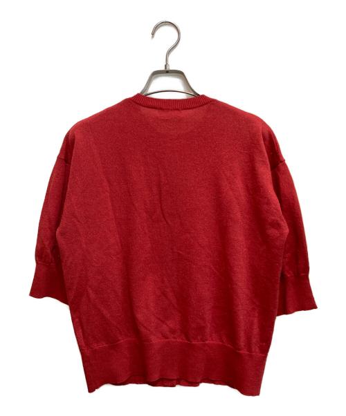 IENA（イエナ）IENA (イエナ) LEVITAクルーカーディガン レッド サイズ:SIZE Freeの古着・服飾アイテム