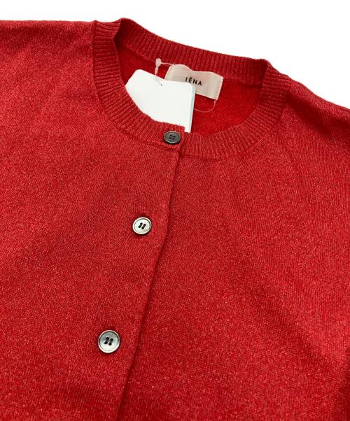 IENA（イエナ）IENA (イエナ) LEVITAクルーカーディガン レッド サイズ:SIZE Freeの古着・服飾アイテム