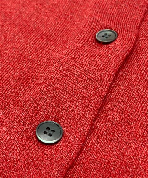 IENA（イエナ）IENA (イエナ) LEVITAクルーカーディガン レッド サイズ:SIZE Freeの古着・服飾アイテム