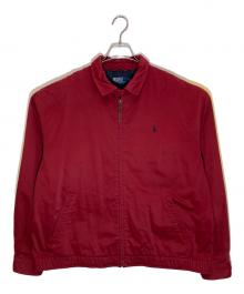 POLO RALPH LAUREN（ポロ・ラルフローレン）の古着「スイングトップ」｜レッド