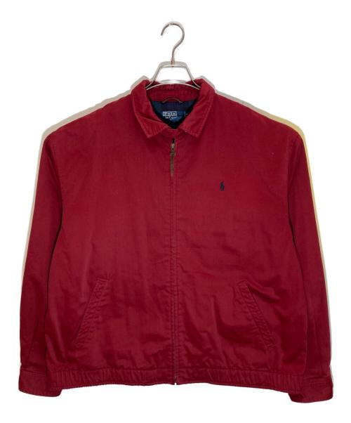 POLO RALPH LAUREN（ポロ・ラルフローレン）POLO RALPH LAUREN (ポロ・ラルフローレン) スイングトップ レッド サイズ:Lの古着・服飾アイテム