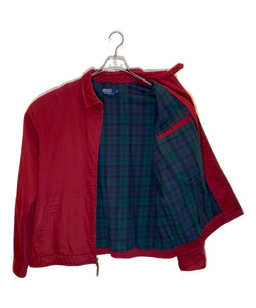 POLO RALPH LAUREN（ポロ・ラルフローレン）POLO RALPH LAUREN (ポロ・ラルフローレン) スイングトップ レッド サイズ:Lの古着・服飾アイテム