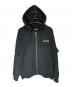 SUPPLIER（サプライヤー）の古着「Cross Zip Hoodie V2 ラインストーン」｜ブラック