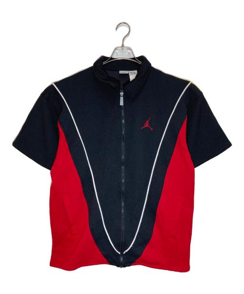 NIKE（ナイキ）NIKE (ナイキ) AIR JORDAN シューティングシャツ ブラック×レッド サイズ:Lの古着・服飾アイテム
